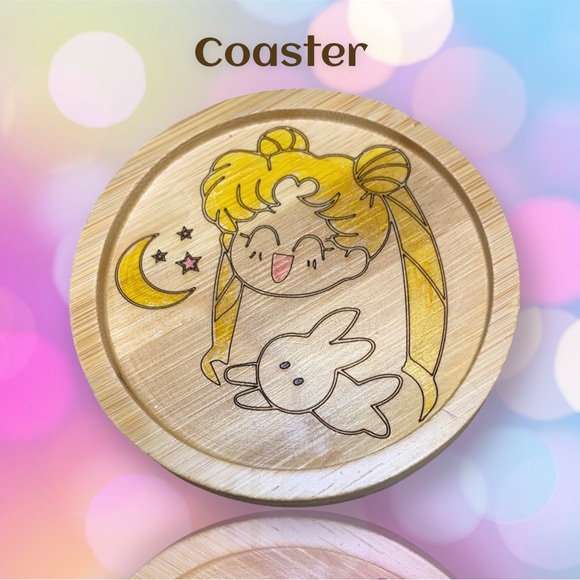 Cute 16oz sailor moon icons glass beer can either frosted or Clear. - Picture 8 of 9